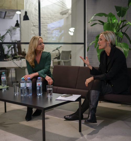 Isabella Krassnitzer (ORF-Moderatorin) und Christine Schönhuber (Marketingleitung, TMBW)